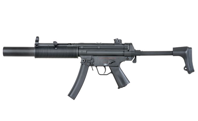 Страйкбольний пістолет-кулемет Cyma MP5 SD6 CM.041 Blue Limited Edition 14246 фото