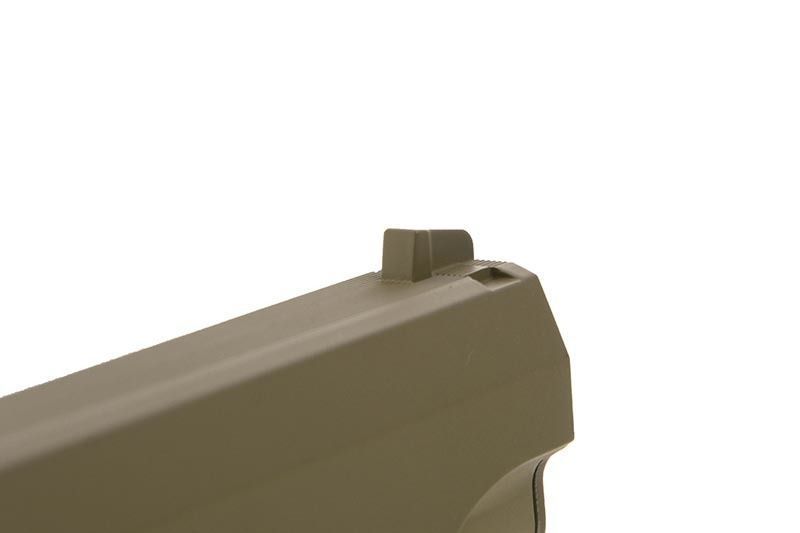 Страйкбольный пистолет Cyma Colt 1911 CM.128 AEP Tan 14682 фото
