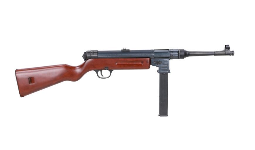 Страйкбольний пістолет-кулемет Specna Arms MP41 RETRO AEG X-ASR Black 35233 фото