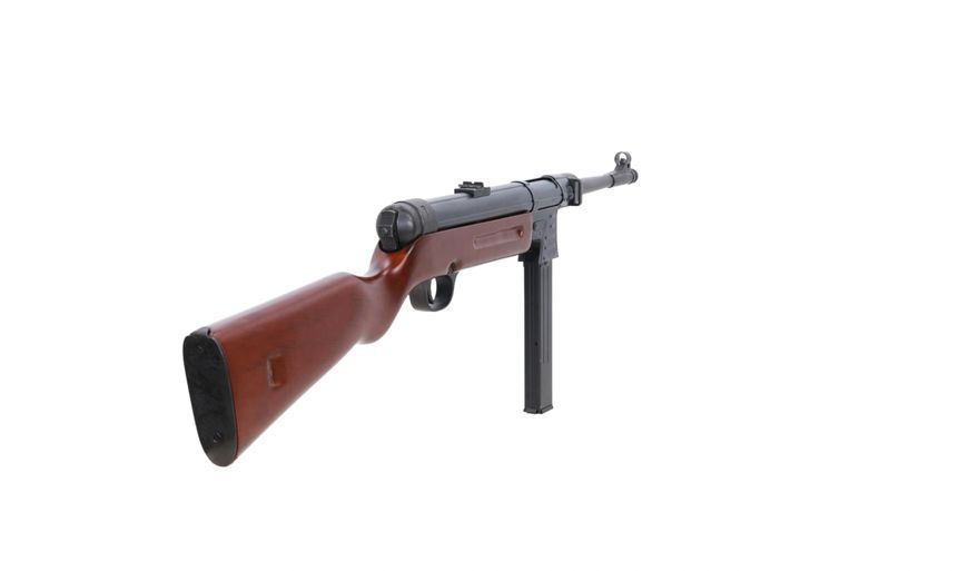 Страйкбольний пістолет-кулемет Specna Arms MP41 RETRO AEG X-ASR Black 35233 фото