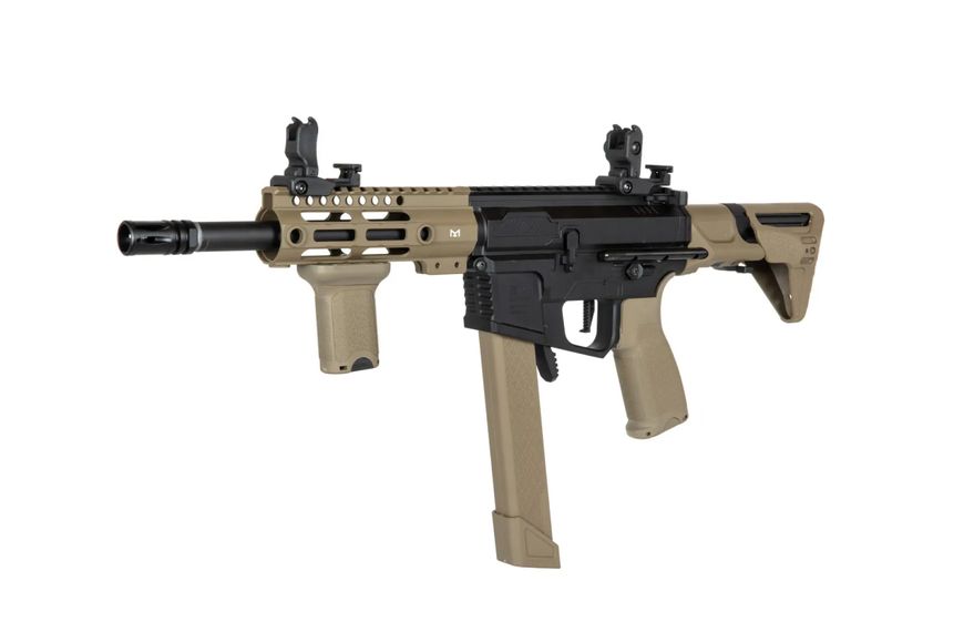 Страйкбольний пістолет-кулемет Specna Arms SA-X01 Edge 2.0 Half-Tan 30553 фото