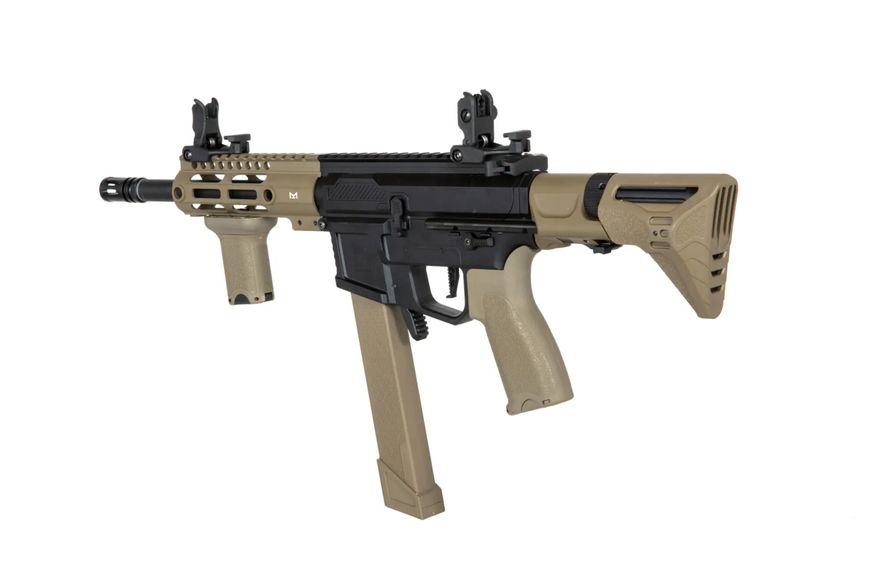 Страйкбольний пістолет-кулемет Specna Arms SA-X01 Edge 2.0 Half-Tan 30553 фото