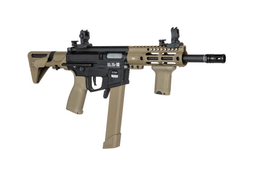 Страйкбольний пістолет-кулемет Specna Arms SA-X01 Edge 2.0 Half-Tan 30553 фото