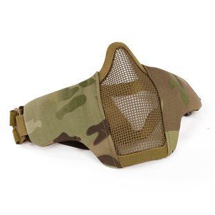 Маска захисна Wosport WST STEEL MESH MASK Multicam 19698 фото