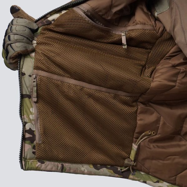 Тактична зимова куртка Uatac Multicam Membrane Climashield Apex Size S 30506-s фото