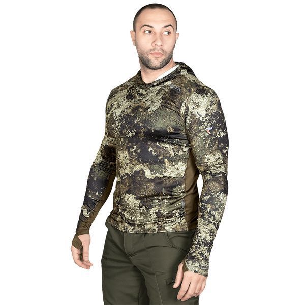 Термобелье Camo-Tec Long Sleeve Chiton Hood Coolpass Sj Norman Size L 28765-l фото