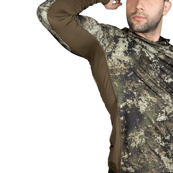 Термобелье Camo-Tec Long Sleeve Chiton Hood Coolpass Sj Norman Size L 28765-l фото