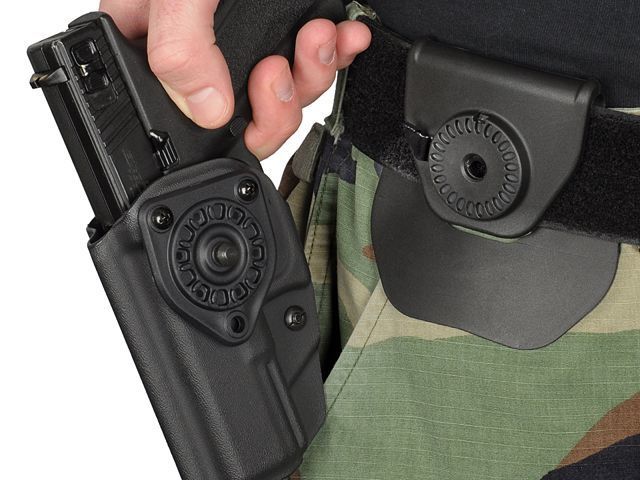 Кобура BLUETAC Quick Attachment Kydex G17 Black 19070 фото
