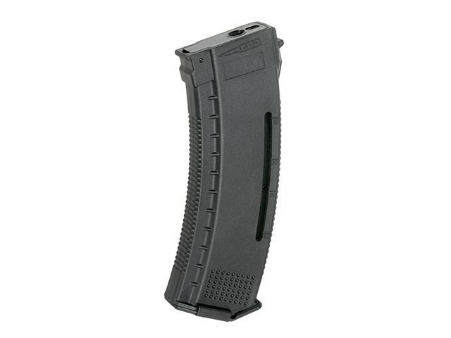 Магазин страйкбольний механічний Arcturus 30/130 bbs Mod1 AK Black MAG-M1K-BK 32355 фото