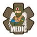 ПВХ Патч Brand Element "Військовий медик" Olive