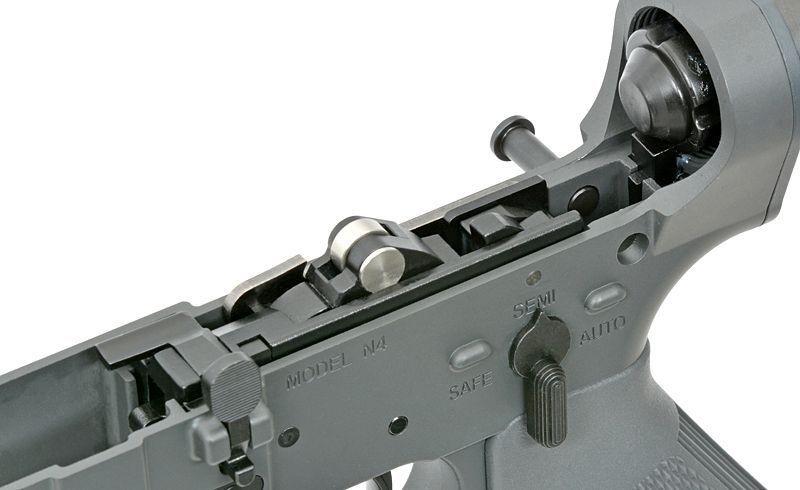 Страйкбольная штурмовая винтовка Double Eagle Noveske N4 MWS Gen3 Gas BlowBack rifle Grey 33539 фото