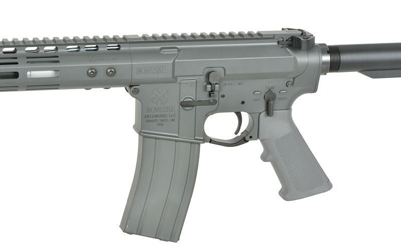 Страйкбольная штурмовая винтовка Double Eagle Noveske N4 MWS Gen3 Gas BlowBack rifle Grey 33539 фото