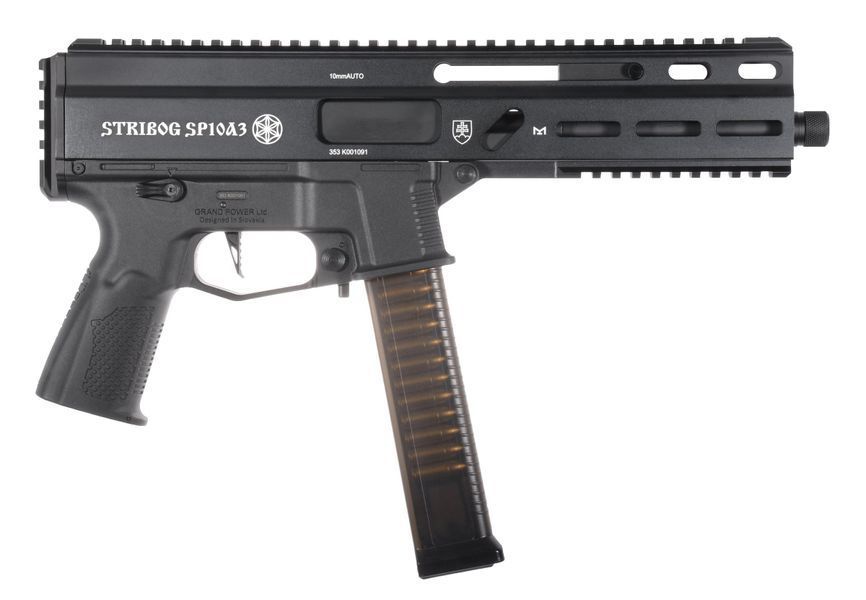 Пістолет-кулемет Delta Armory Airsoft gun STRIBOG SP10A3 Alpha Upgrade Black 33608 фото