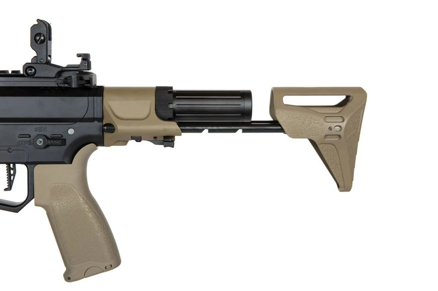 Страйкбольний пістолет-кулемет Specna Arms SA-X02 Edge 2.0 Half-Tan 30554 фото