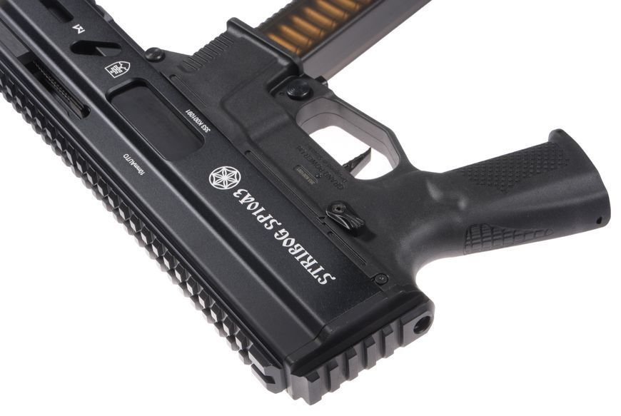 Пістолет-кулемет Delta Armory Airsoft gun STRIBOG SP10A3 Alpha Upgrade Black 33608 фото