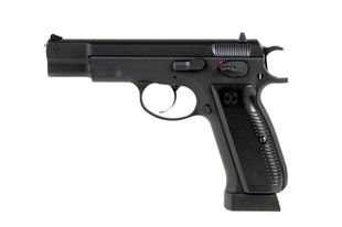 Страйкбольний пістолет KJW CZ 75 KP-09 CO2 Black 30923 фото