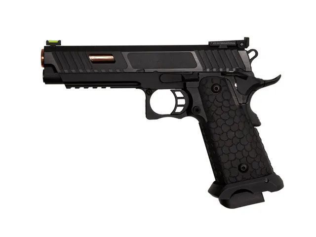 Страйкбольный пистолет ASG STI Combat Master CO2 Black 33768 фото