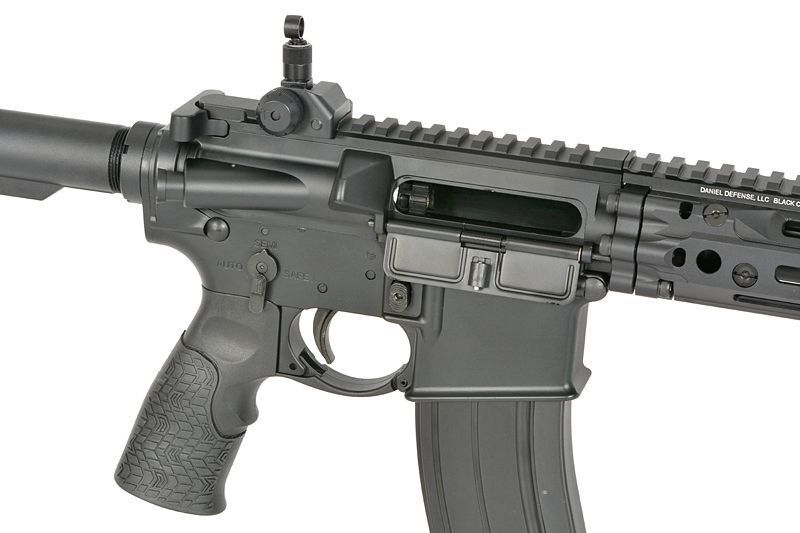 Страйкбольная штурмовая винтовка Golden Eagle Replika GBBR DD4 RIII 16" Black 33540 фото