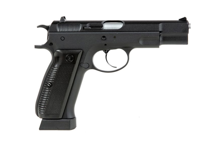 Страйкбольний пістолет KJW CZ 75 KP-09 CO2 Black 30923 фото