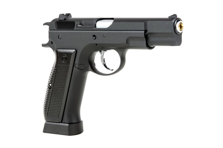 Страйкбольний пістолет KJW CZ 75 KP-09 CO2 Black 30923 фото