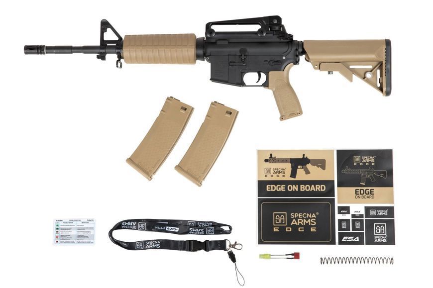 Страйкбольная штурмовая винтовка Specna Arms M4 RRA SA-E01 Edge Half-Tan 14521 фото