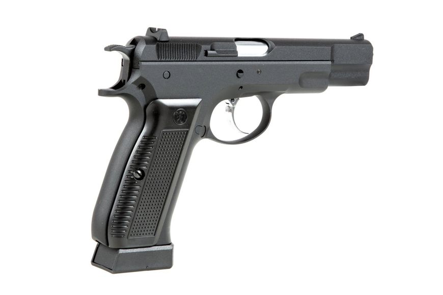 Страйкбольний пістолет KJW CZ 75 KP-09 CO2 Black 30923 фото