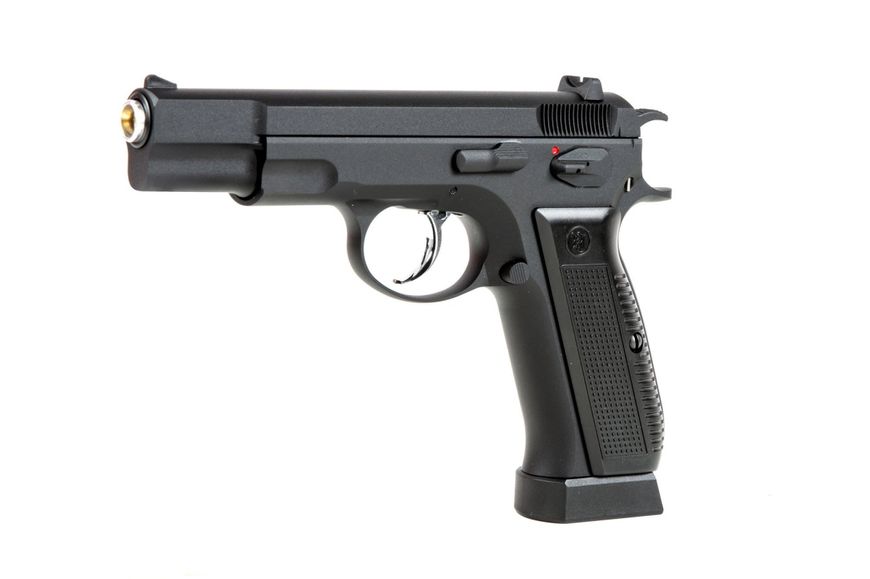 Страйкбольний пістолет KJW CZ 75 KP-09 CO2 Black 30923 фото