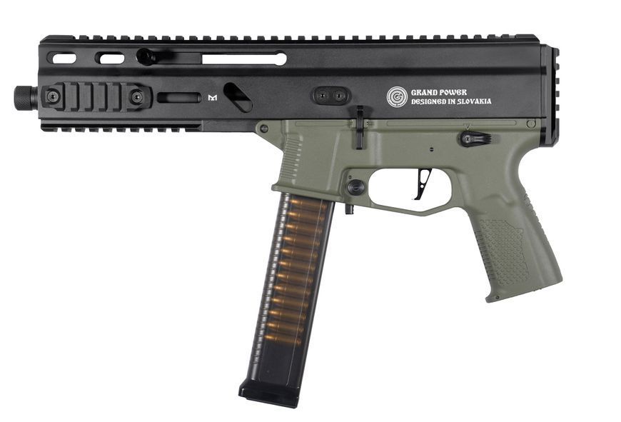 Пистолет-пулемет Delta Armory Airsoft gun STRIBOG SP10A3 Alpha Upgrade Black-olive 33609 фото