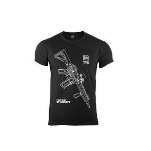 Футболка Specna Arms Your Way of Airsoft V.1 Black Size S 12728-s фото