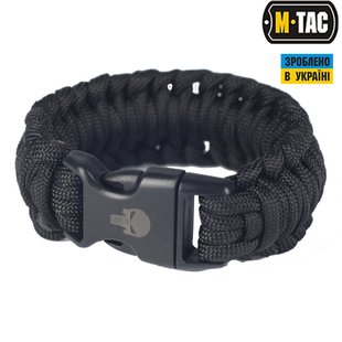 Браслет паракорд M-Tac Каратель 2 Black Size S 8219-s фото