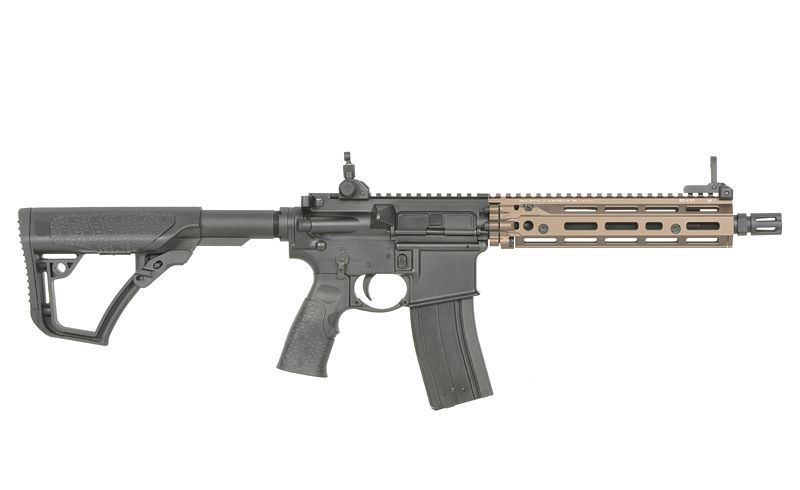 Страйкбольна штурмова гвинтівка Golden Eagle Replika GBBR DD4 MK18 RIII S 10,3" Black 33541 фото
