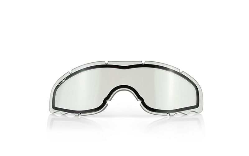 Окуляри маска Wiley X Spear Dual Lens Smoke/Clear/Rust Tan Frame 28048 фото