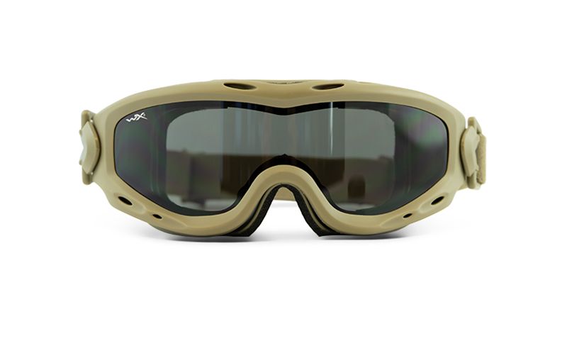 Окуляри маска Wiley X Spear Dual Lens Smoke/Clear/Rust Tan Frame 28048 фото