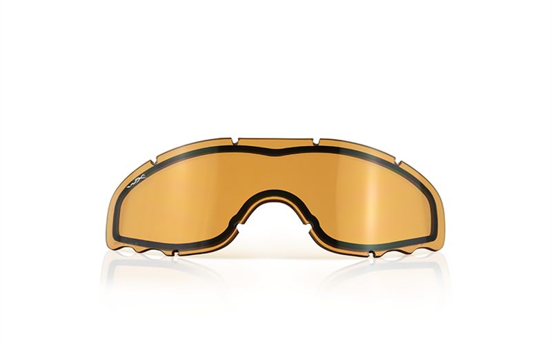 Окуляри маска Wiley X Spear Dual Lens Smoke/Clear/Rust Tan Frame 28048 фото