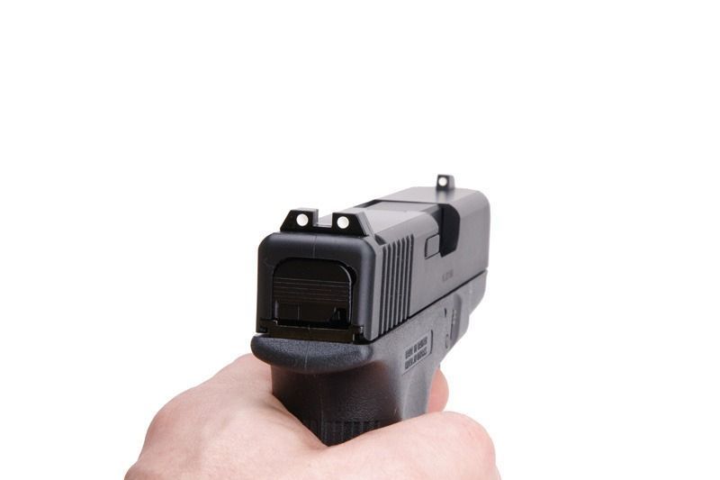 Страйкбольный пистолет KJW Glock 27 Plastic Slide GBB 10182 фото