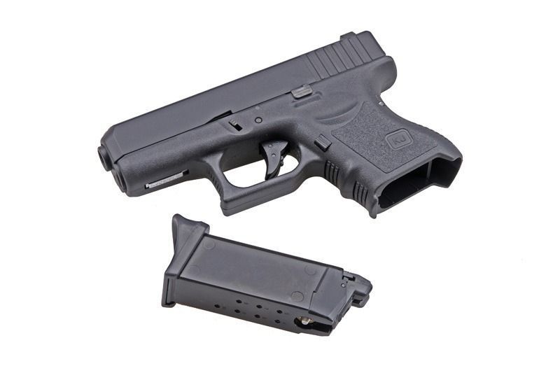 Страйкбольный пистолет KJW Glock 27 Plastic Slide GBB 10182 фото