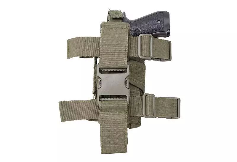 Кобура GFC Thigh Holster with Magazine Pouch Olive 28226 фото