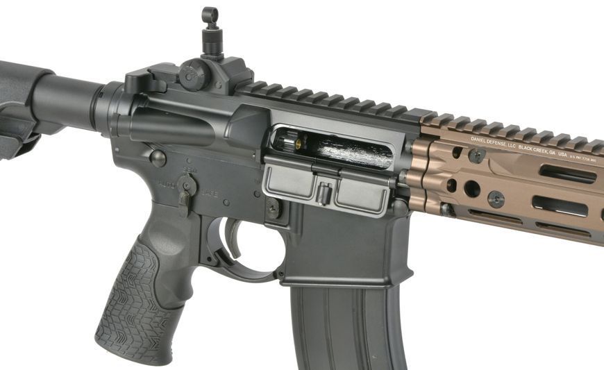 Страйкбольна штурмова гвинтівка Golden Eagle Replika GBBR DD4 MK18 RIII S 10,3" Black 33541 фото