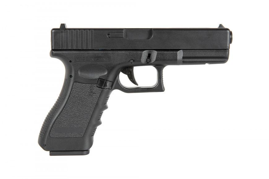 Страйкбольний пістолет Cyma Glock 18 CM030S MOSFET Electric Pistol Black 17795 фото
