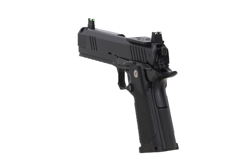 Страйкбольний пістолет Arcturus Hi-Capa Tempest 4.3" Duty Grade Optics Ready/Compensator Black 35481 фото