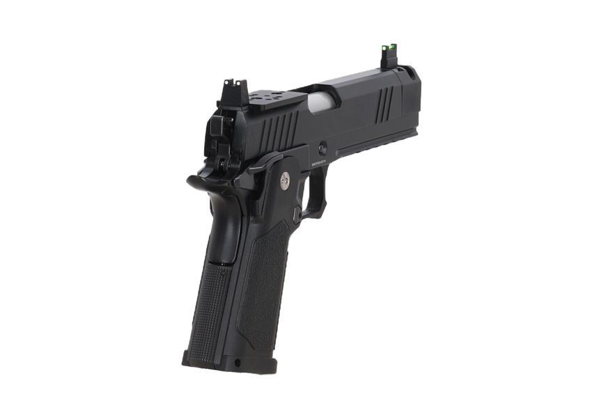 Страйкбольний пістолет Arcturus Hi-Capa Tempest 4.3" Duty Grade Optics Ready/Compensator Black 35481 фото
