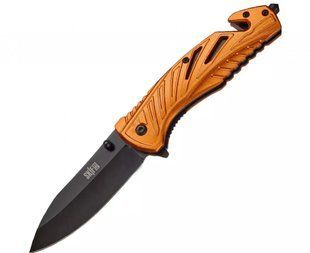 Ніж зі склобоєм та стропорізом Skif Plus Horse Orange 25198 фото