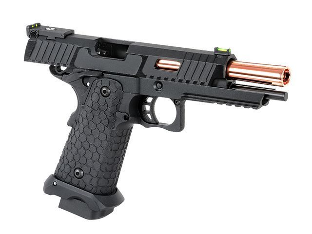 Страйкбольний пістолет SRC Colt1911 Baba Yaga GBB/CO2 Black 15721 фото