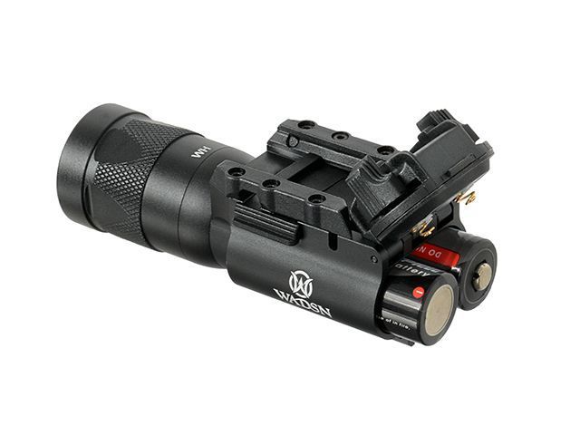 Тактичний ліхтар Wasdn X300 VAMPIRE Strobe Version Black 34985 фото
