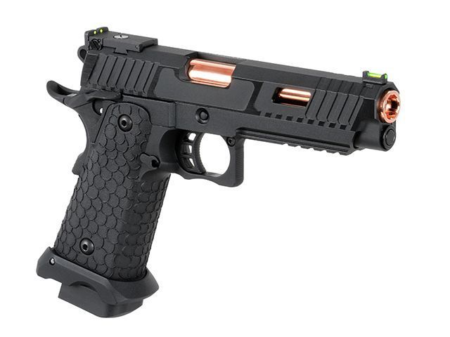 Страйкбольний пістолет SRC Colt1911 Baba Yaga GBB/CO2 Black 15721 фото