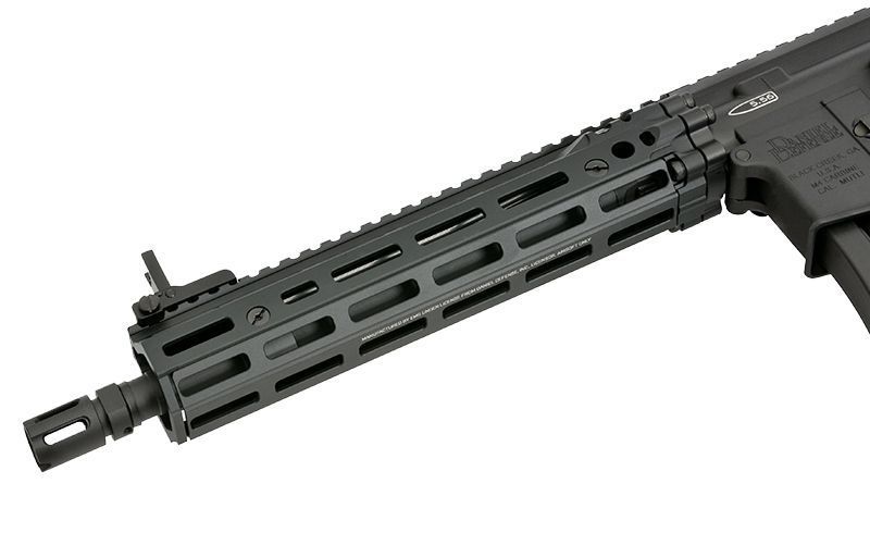 Страйкбольна штурмова гвинтівка Golden Eagle Replica GBBR DD4 MK18 RIII 11,5" Black 33542 фото