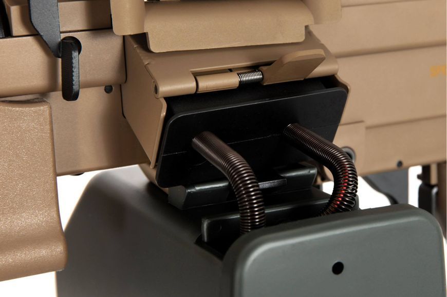 Страйкбольний кулемет Specna Arms SA-249 MK1 Core Tan 34149 фото