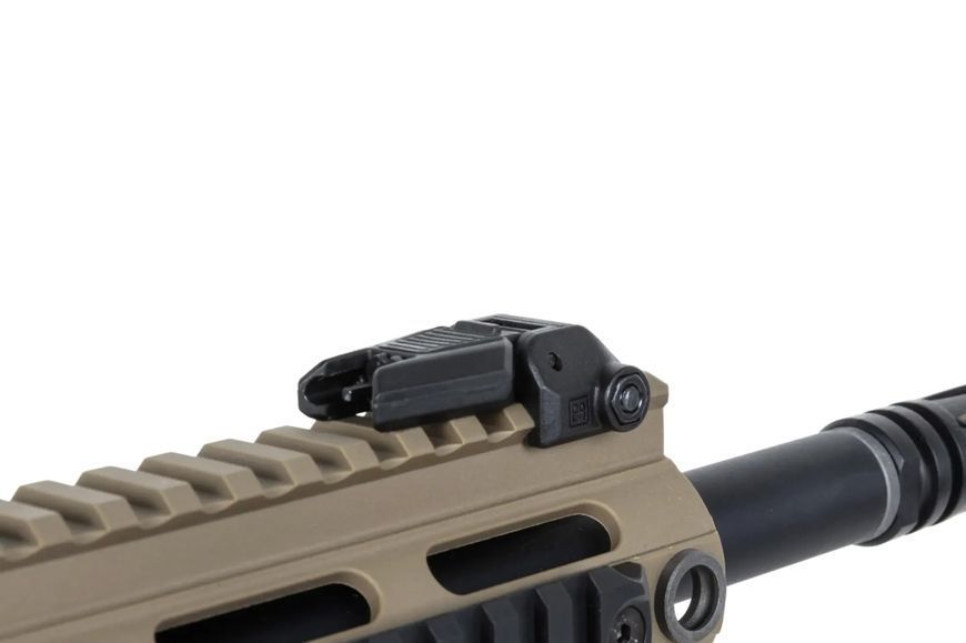 Страйкбольна штурмова гвинтівка Specna Arms SA-F04-RL FLEX Light Ops Stock/ New Receiver HAL ETU Half-Tan 33955 фото