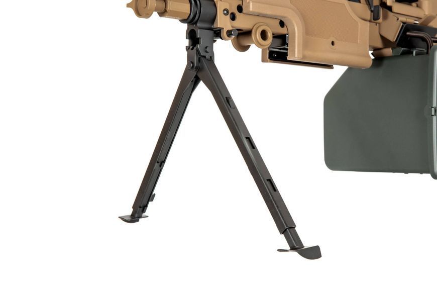 Страйкбольний кулемет Specna Arms SA-249 MK1 Core Tan 34149 фото