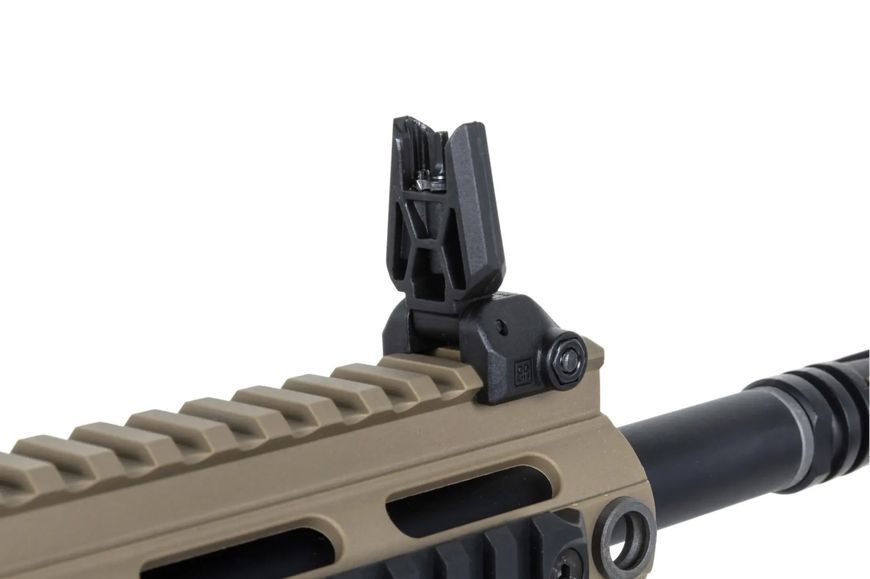 Страйкбольна штурмова гвинтівка Specna Arms SA-F04-RL FLEX Light Ops Stock/ New Receiver HAL ETU Half-Tan 33955 фото